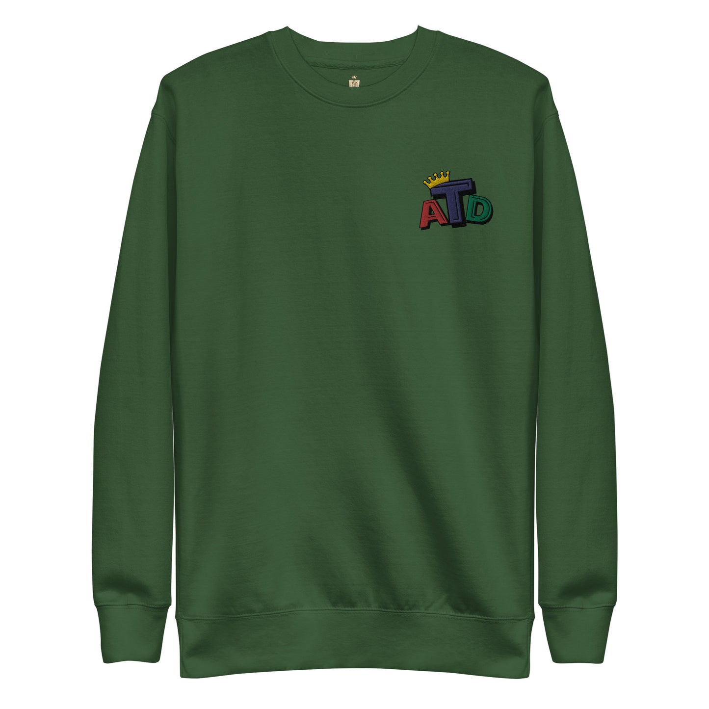 ATD Logo Embroidered Unisex Premium Sweatshirt