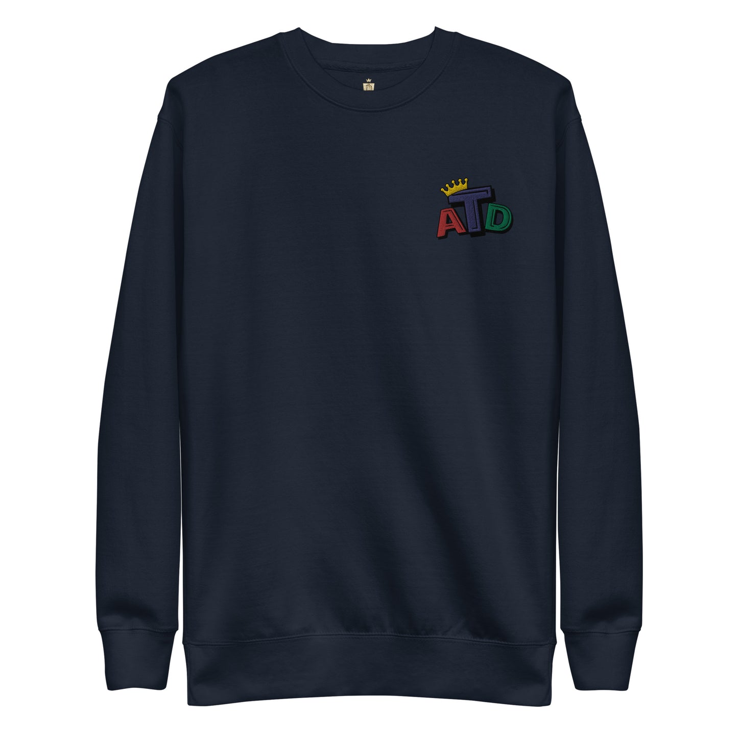 ATD Logo Embroidered Unisex Premium Sweatshirt