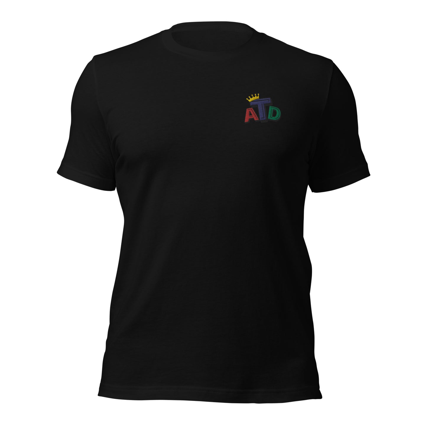 Fitted Unisex embroidered t-shirt